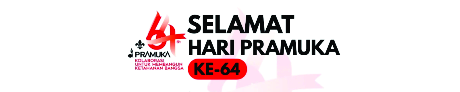 Ucapan HUT PRamuka ke-64